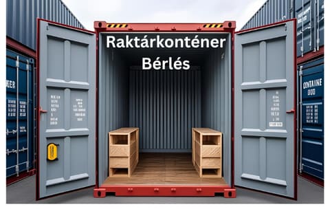 Raktárkonténer bérlés árak Budapesten – Meglepően kedvező megoldások!